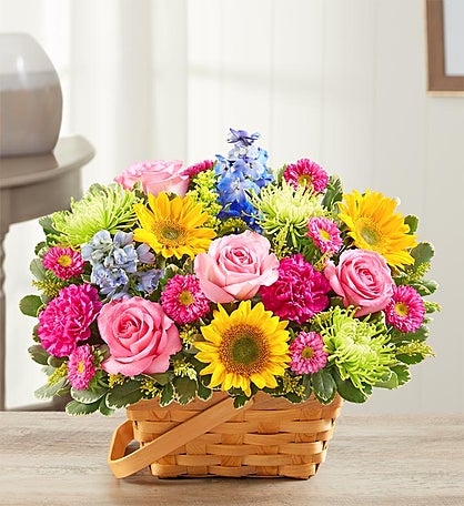 Sunny Garden Basket